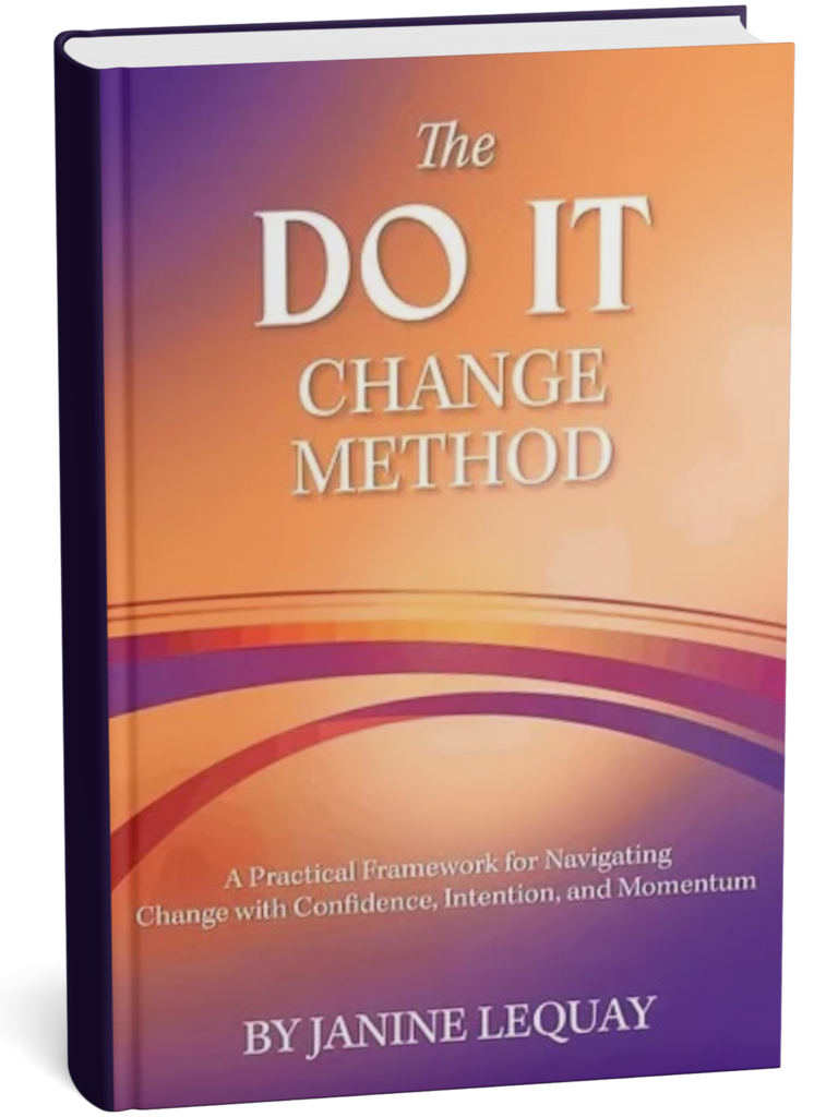 Upright Book Mockup of the DO IT Change Method Book